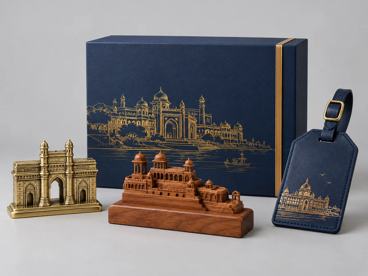 Destination keepsakes and souvenir packaging